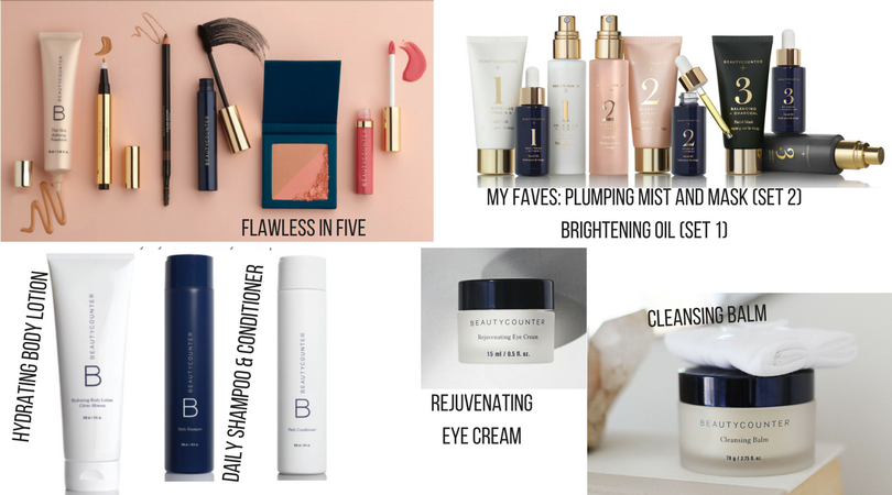 collage beautycounter faves